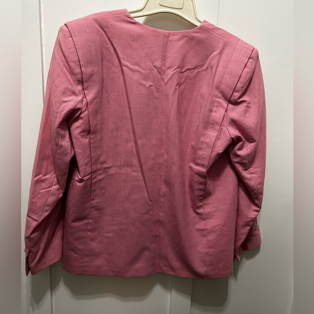 Vintage Suits by Dallas Women's Size 10/12 | Pink‎ Suit Jacket - Picture 2 of 10